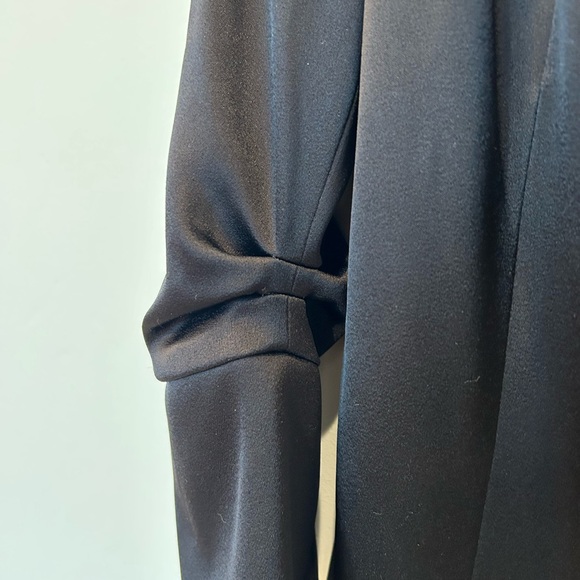 Halston Heritage Double-Breasted Satin Shirt Dress - Picture 5 of 10